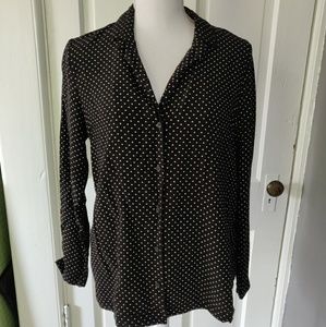 Topshop Polkadot blouse